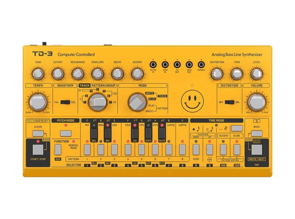Behringer TD 3Yellow 01