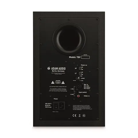 adam audio t8v studio monitor back WEB productshot 480x480 1