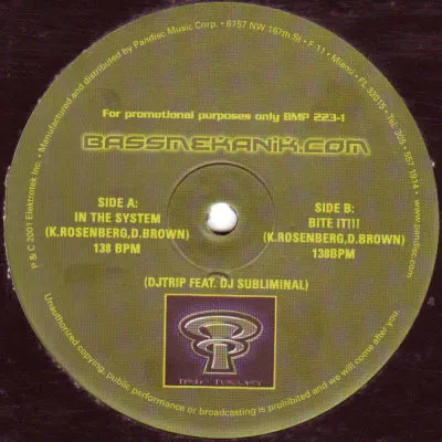 in the system bite it