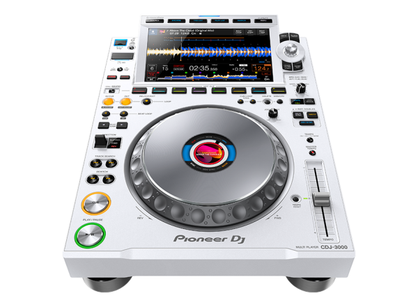 CDJ 3000 W frontangle hero