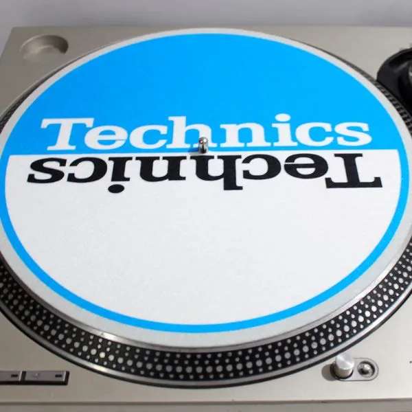 Slipmats Technics Azul Blanco 1