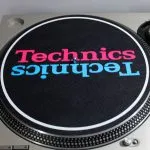Slipmats Technics Fucsia Azul 1