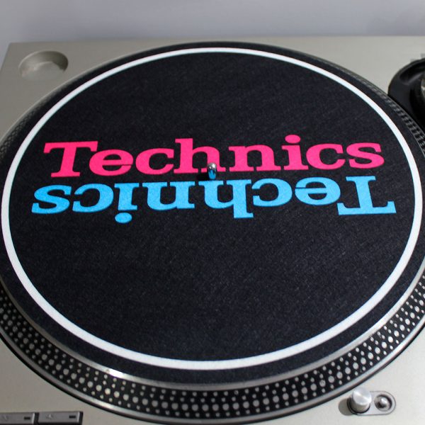 Slipmats Technics Fucsia Azul 1