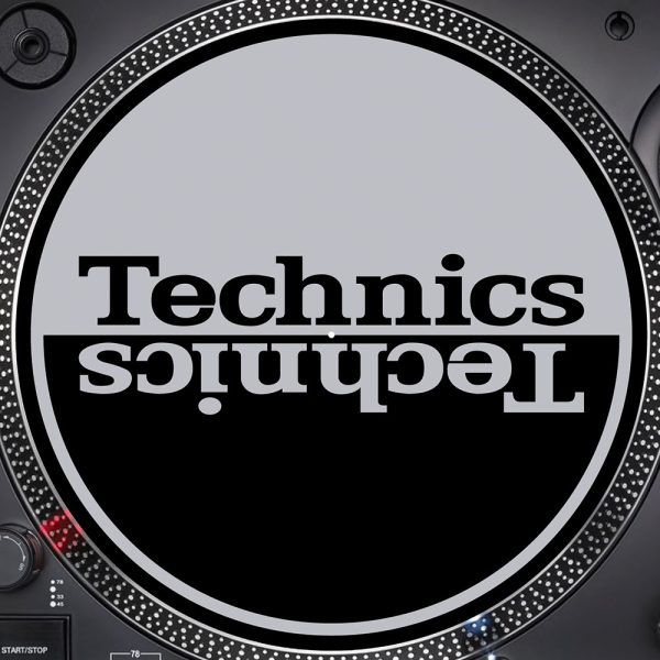 Slipmats Technics Gris Negro