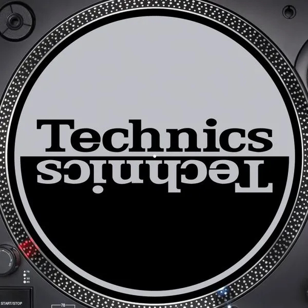 Slipmats Technics Gris Negro