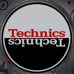 Slipmats Technics Gris Rojo