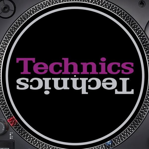 Slipmats Technics Morado Gris