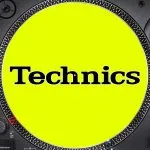 Slipmats Technics Verde Neon