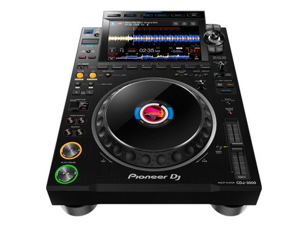 CDJ 3000 frontangle hero 1