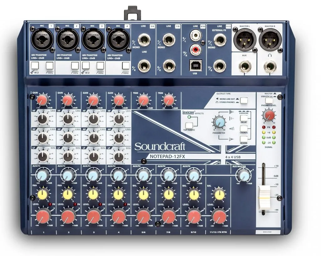 Soundcraft NP 12FX 01 original
