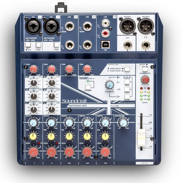 Soundcraft NP 8FX 01 original