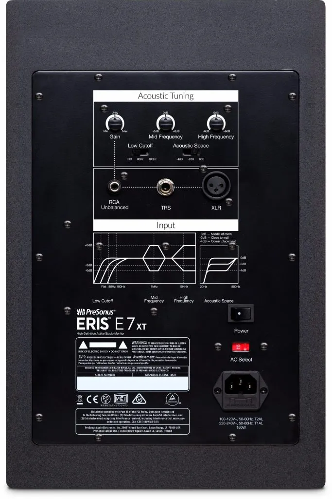 presonus eris e7 xt back big