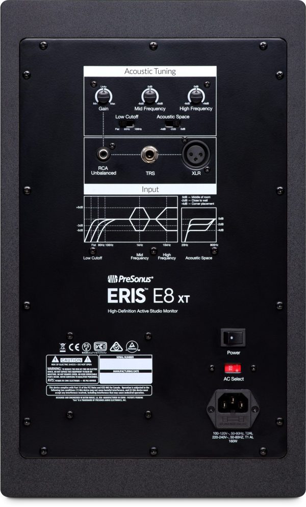 presonus eris e8 xt back big