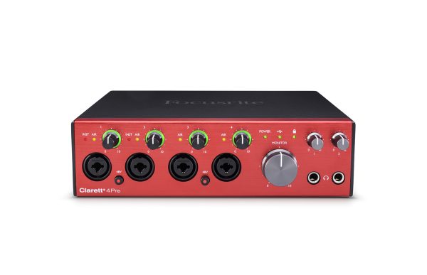 Clarett 4Pre front elevated LR