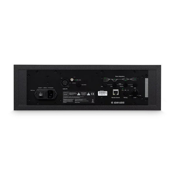 adam audio a44h studio monitor back WEB product shot 1