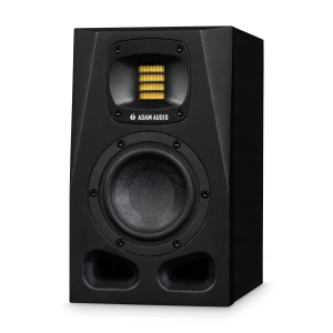 adam audio a4v studio monitor front right WEB product shot 1