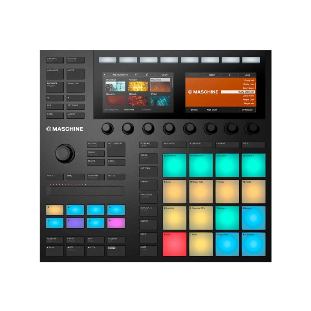CONTROLADOR MIDI NATIVE INSTRUMENTS MASCHINE MK3 Negro