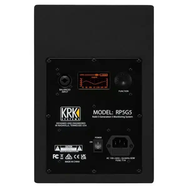 4 KRK Rokit 5 G5 back