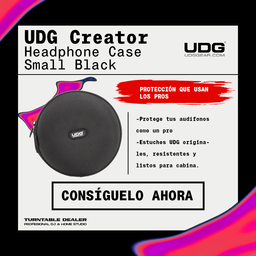 UDG Creator Headphone Case Small Black - Turntable Dealer