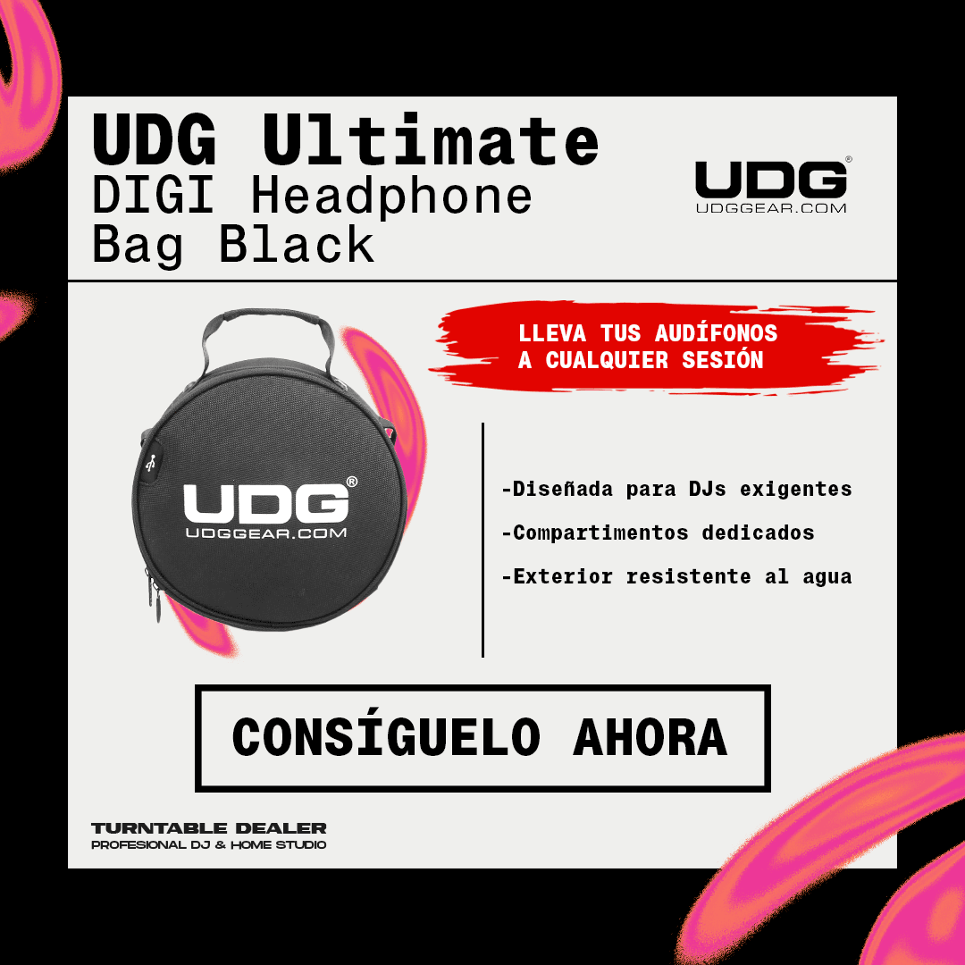 UDG Ultimate DIGI Headphone Bag Black - Turntable Dealer