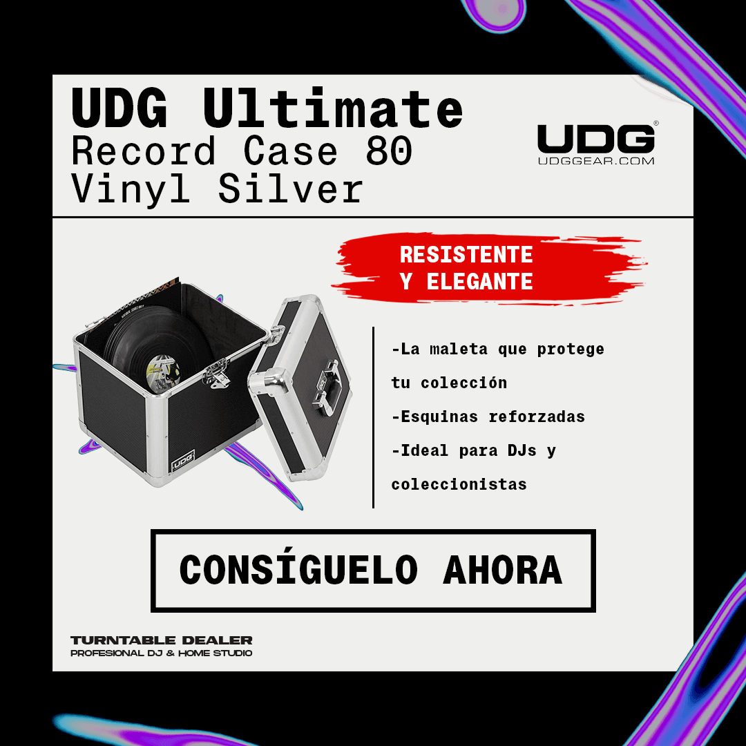 UDG Ultimate Record Case 80 Vinyl Silver - Turntable Dealer