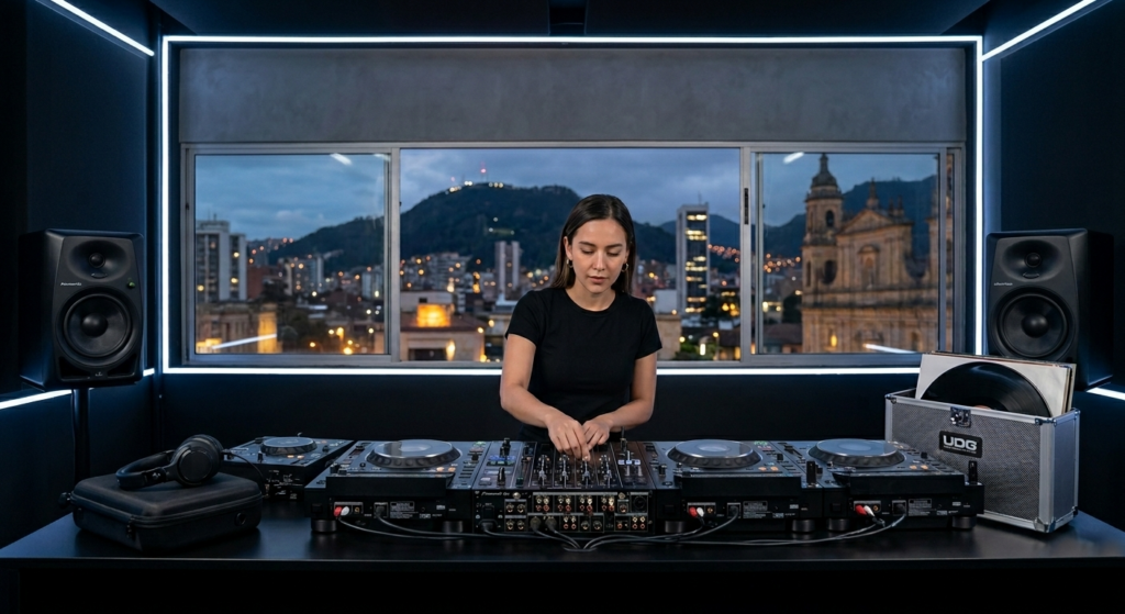 equipos DJ profesionales en Colombia - turntable